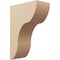 Ekena Millwork 10"W x 20"D x 30"H Classic Carmel Rough Cedar Woodgrain TimberThane Corbel, Primed Tan CORUR10X20X30CARRCPR - alternate 1